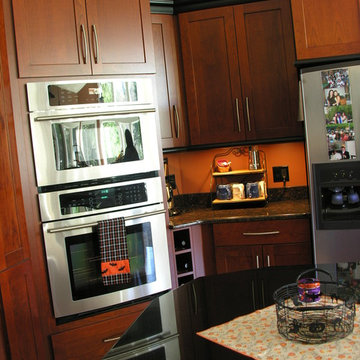 Cherry Wood Kitchen