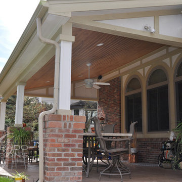 Lone Tree Covered Patio with Built-In Grill