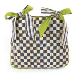 Courtly Check Seat Cushion | MacKenzie-Childs - Seat Cushions