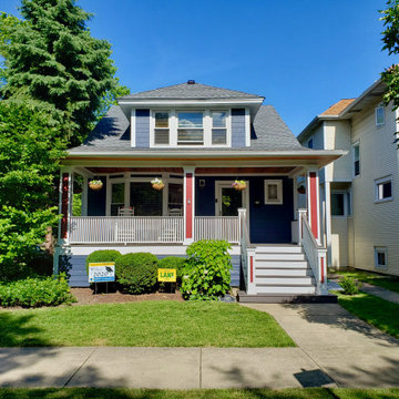 Bungalow in Old Irving, Chicago James Hardie Siding