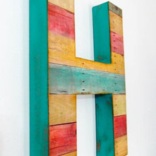 Eclectic Wall Letters by Etsy