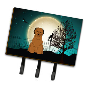 Briard Leash Key Holder Contemporary Wall Hooks By The Store