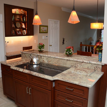 Burke, VA Cherry Kitchen Remodel