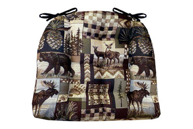 Peter's Cabin Lodge Style Chair Cushions