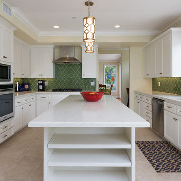 La Costa  Kitchen with Moroccan Back Splash