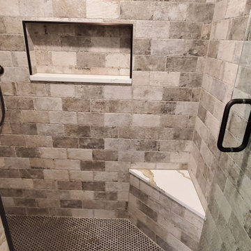 Custom shower finished