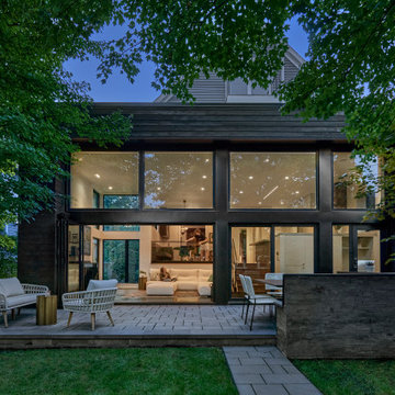 Charred Wood & Glass Addition