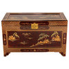 Red Lacquer Trunk Landscape