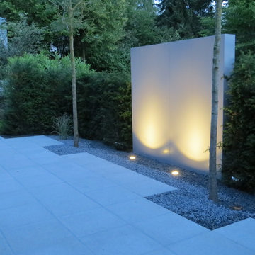 Moderner Hanggarten in Coburg