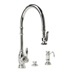Waterstone PLP Extended Reach Pulldown Kitchen Faucet - Kitchen Faucets