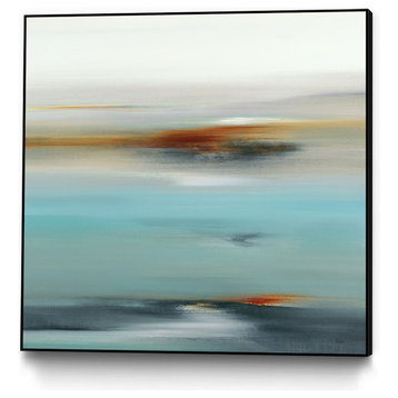 Calm Days II Art block Framed Canvas, 30"x30"