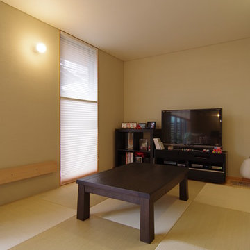 大通りに面していても、ゆったりくつろぐ安らぎの家