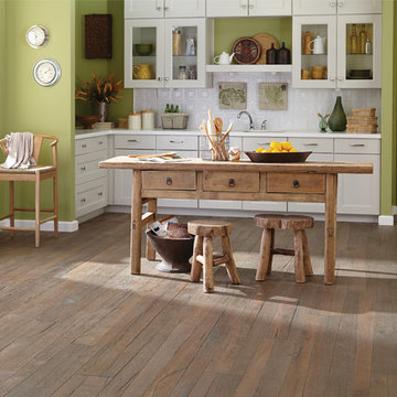 Beautiful natural oil finished hardwood floors