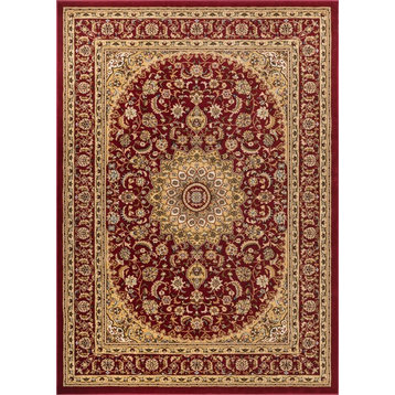 Well Woven Timeless Red Area Rug, 3'11"x5'3"