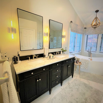 Woodstock residence- Master bath renovation
