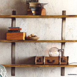 Roost Live Edge Shelves - SKU: F423 - Media Racks And Towers
