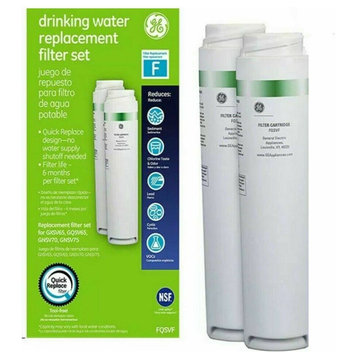2 Pack GE FQSVF Drinking Water System Replacement Filter GXSV65, GQSV65, GNSV70