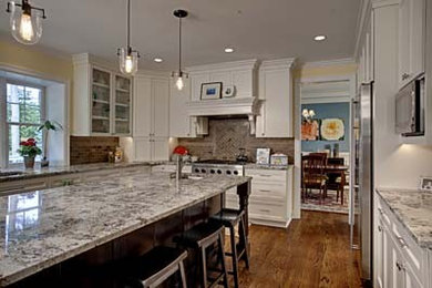 Inspiration for an eclectic kitchen remodel in Seattle