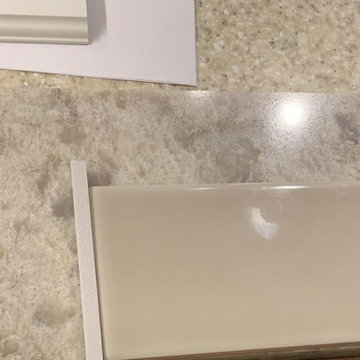Quartz Countertop & Subway Tilew Grout Color