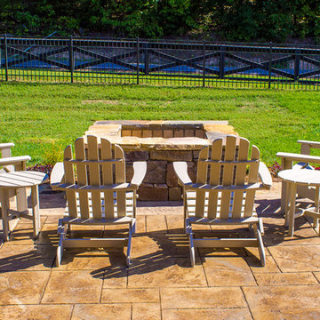 Hixson Project | Patio, Stone, Siding