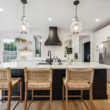 Black and White and Better All Over Kitchen