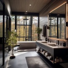 attic master bath