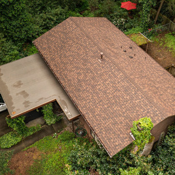 Roof Replacement in Newcastle, WA with Duration Shingle in Brownwood
