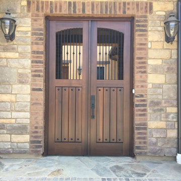 Custom Wood Gate by Garden Passages