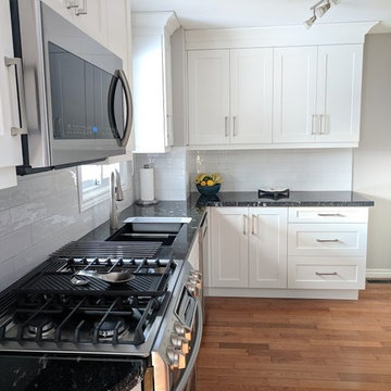 Maple Kitchen ( white & espresso)