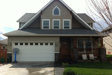 Inspiration for a timeless exterior home remodel in Portland