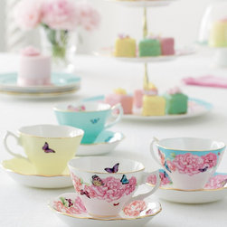 Miranda Kerr Set 4 Teacups & Saucers - Tea Sets