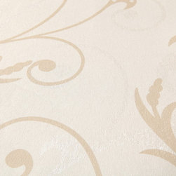 New Style - Fancy Floral Wallpaper RL190401 - Wallpaper