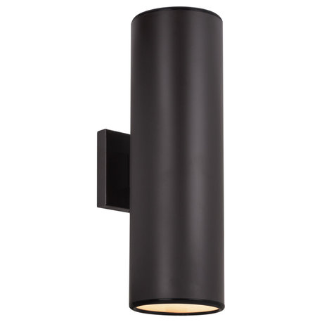 Kira Home Enzo 16" Indoor/Outdoor Wall Sconce, Weatherproof Up Down Light