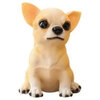 Cute Simulation Puppy Decoration Fashion Room Study Study Ornament Big Chihuahua