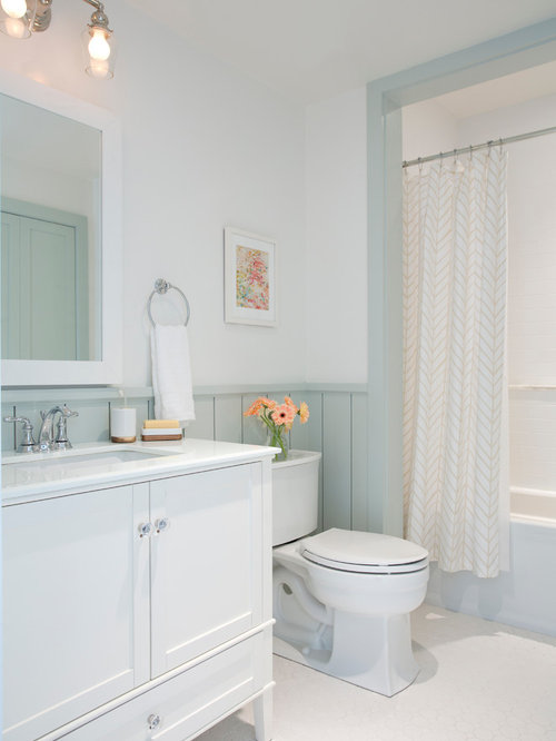 Blue Wainscoting | Houzz