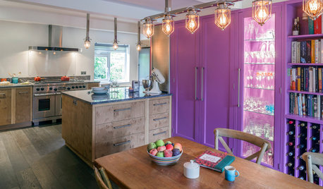 Kitchen Tour: Bright Colour and Warm Oak in a 1960s Bungalow