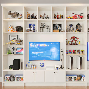 Modern White Game Center