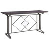 Ergode Counter Height Table Salvaged Brown/Black Finish