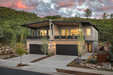 Minimalist exterior home photo in Denver