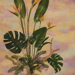 "By The Sand" by Lorraine Blasetti - Paintings