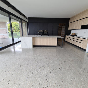 New Home-Polished Concrete Floor Semi Gloss McCrae Victoria