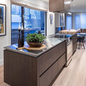 Blue & Bold Modern Home Design | Astro Design | Ottawa, Canada