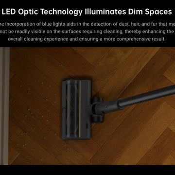 DreameTech DreameBot R20 Cordless Stick Vacuum - Black
