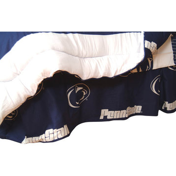 Penn State Nittany Lions Printed Dust Ruffle, Queen