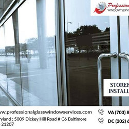 Professional expert commercial storefront installation services - Windows
