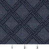 Blue Stitched Diamond Woven Matelasse Upholstery Grade Fabric By The Yard