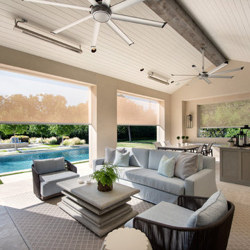 Bluffview Lap Pool + Cabana Addition