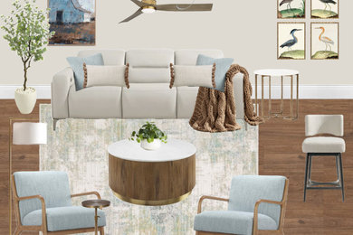 Inspiration for a living room remodel in Orlando