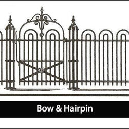 Bow & Hair Pin Fence - Home Fencing And Gates