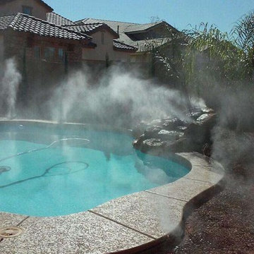 Misting Systems Fog Effect